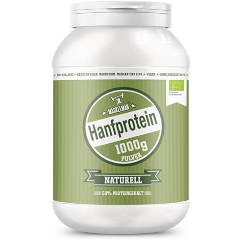 Hanfproteinpulver Bio - 1 KG - Über 50% Proteinanteil