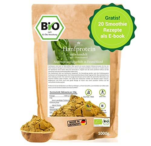 BIO Hanfprotein 2kg aus Deutschland