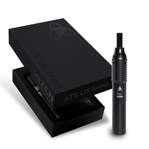 HIZEN Vaporizer Stilus Mini - Verdampfer für Kräuter, Konduktion Kräuterverdampfer mit USB-C, Aluminium Gehäuse, modular erweiterbar - nikotinfrei